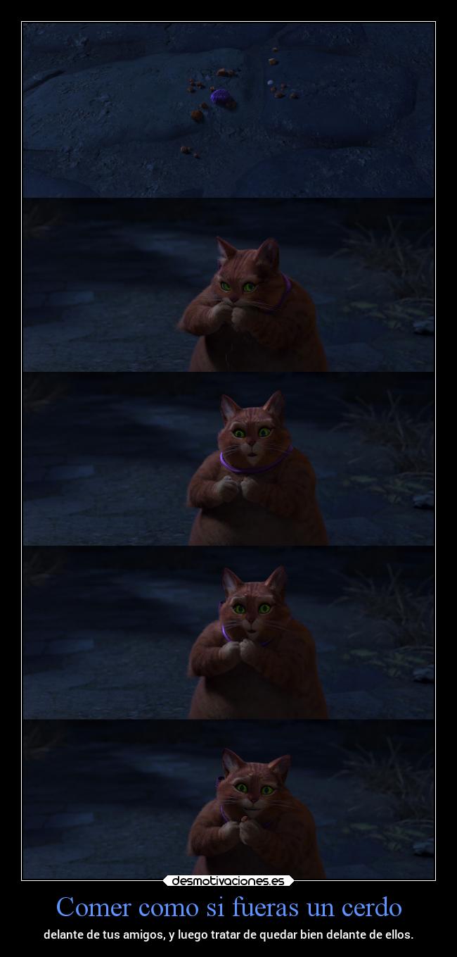 Comer como si fueras un cerdo -