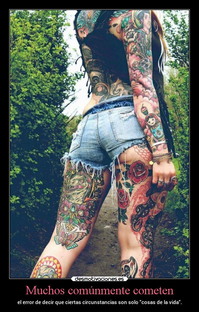 Muchos comúnmente cometen - 