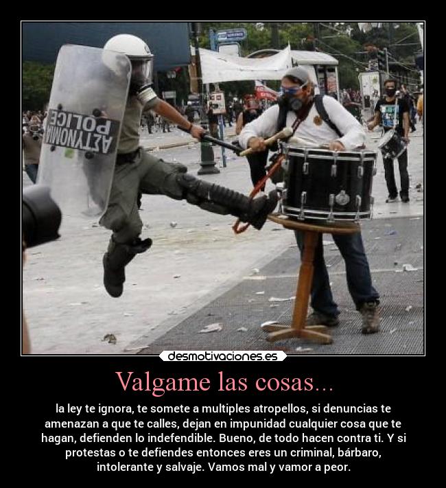 carteles criticas desmotivaciones corrupcion impunidad violan normas castigan inocentes protegen culpables desmotivaciones