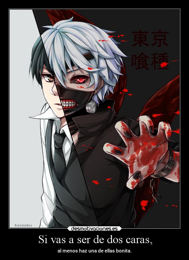 Si vas a ser de dos caras, - al menos haz una de ellas bonita.