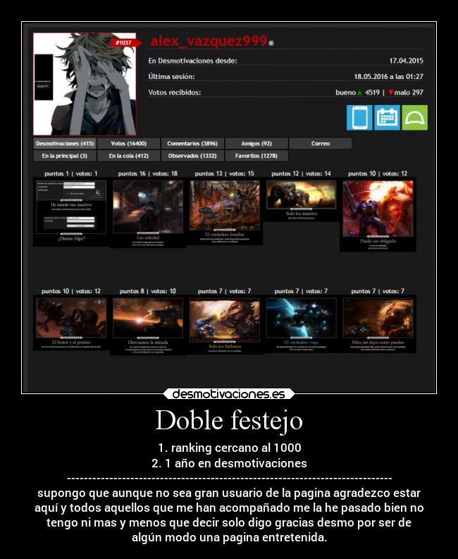 Doble festejo - 