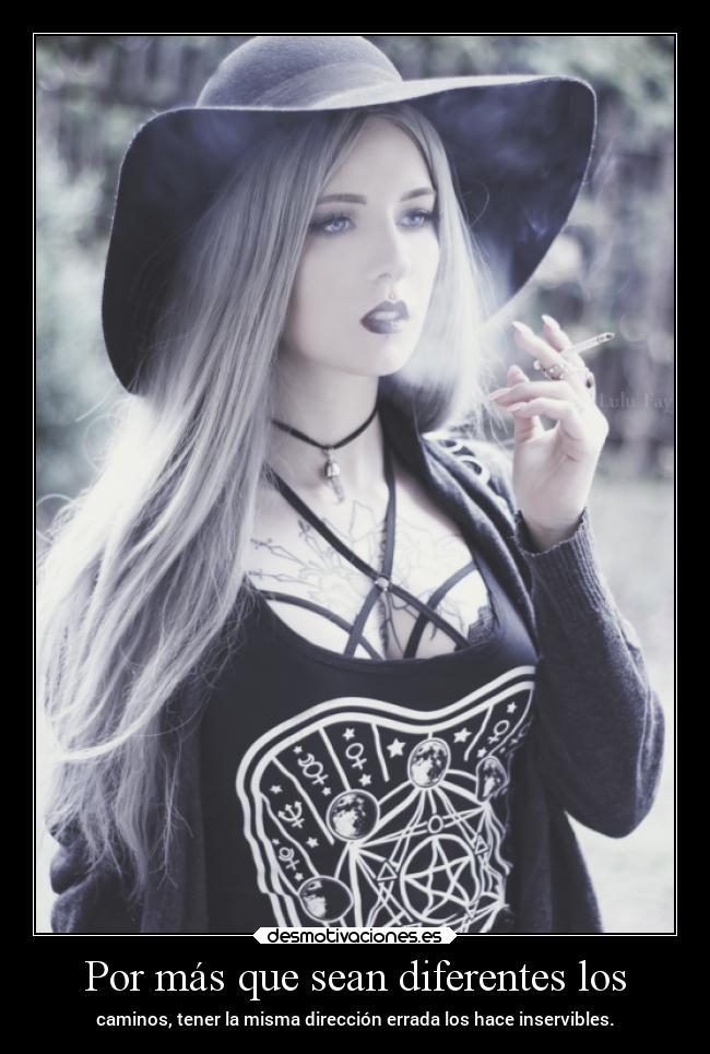 Por más que sean diferentes los -