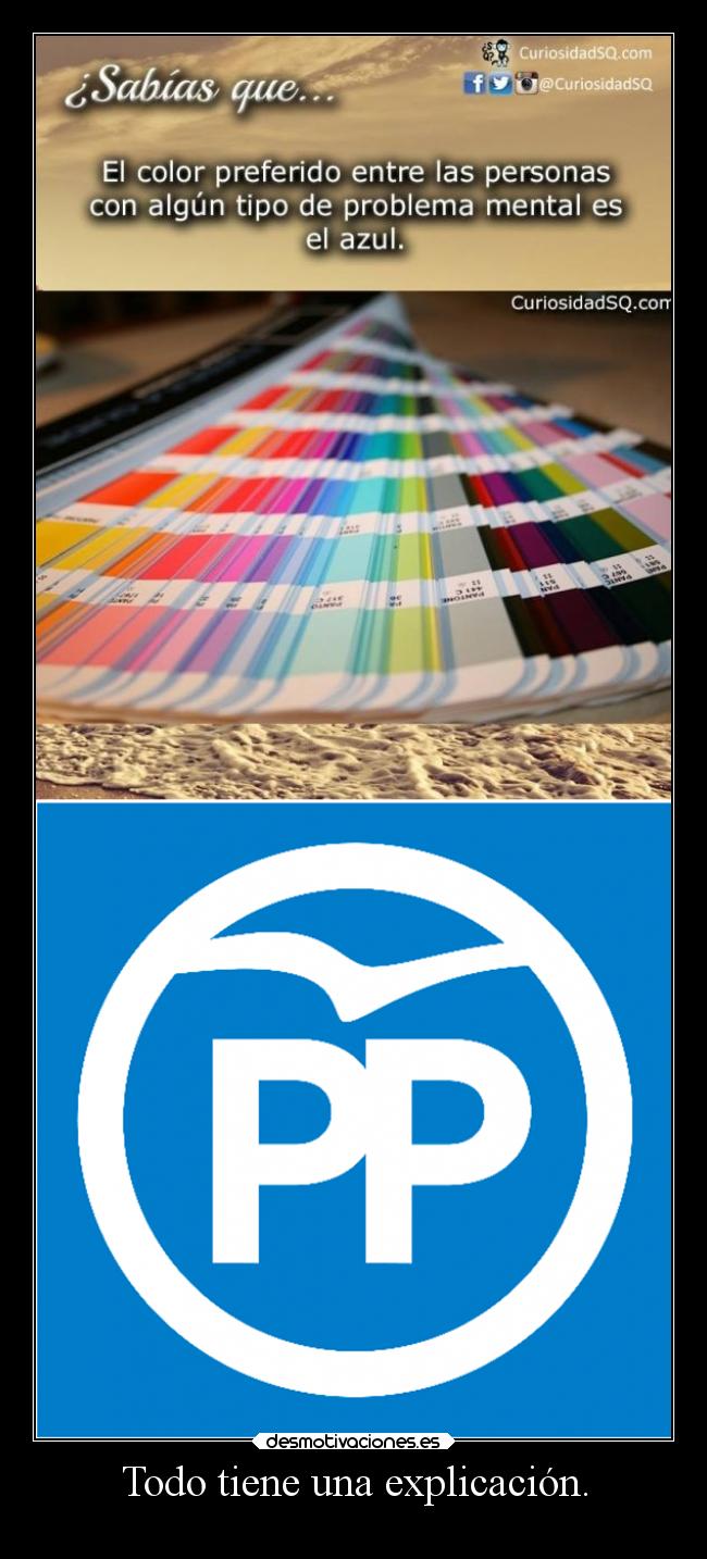 Todo tiene una explicación. -