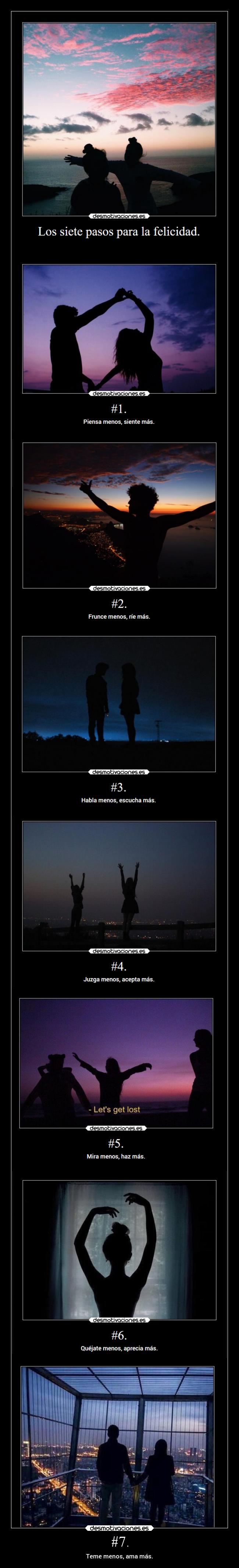 #7. - Teme menos, ama más.