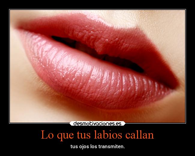 Lo que tus labios callan - 