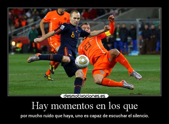 Hay momentos en los que -