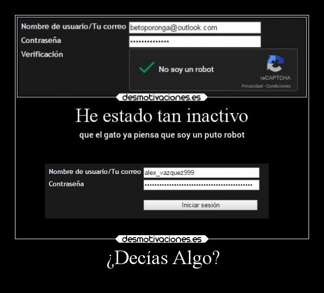 ¿Decías Algo? -