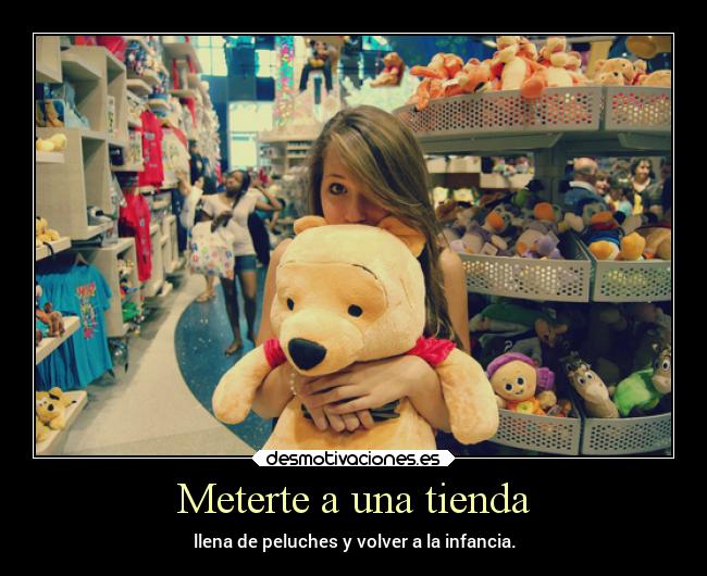 Meterte a una tienda - 