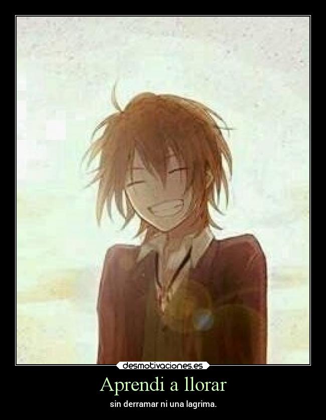 Aprendi a llorar - 