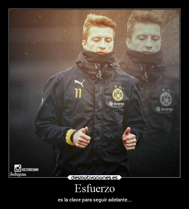 Esfuerzo - es la clave para seguir adelante...