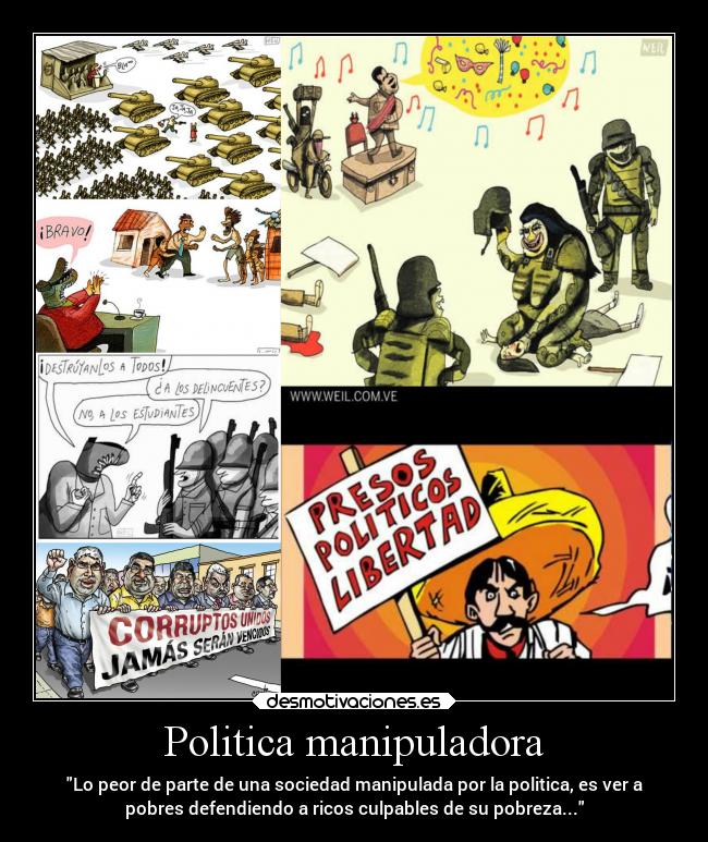 carteles politica politica desmotivaciones