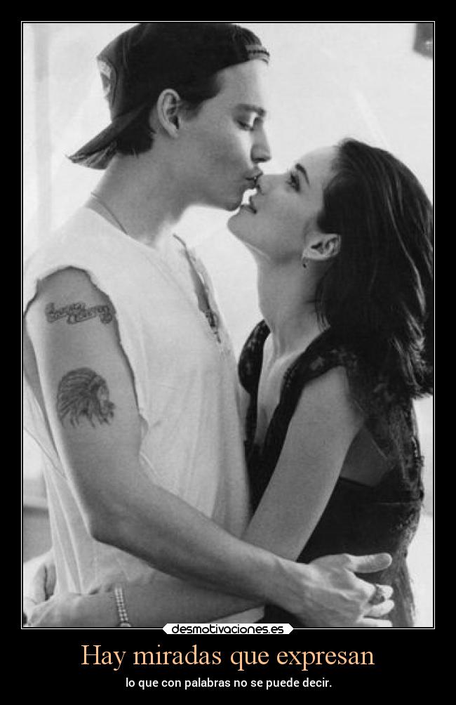 Hay miradas que expresan - 