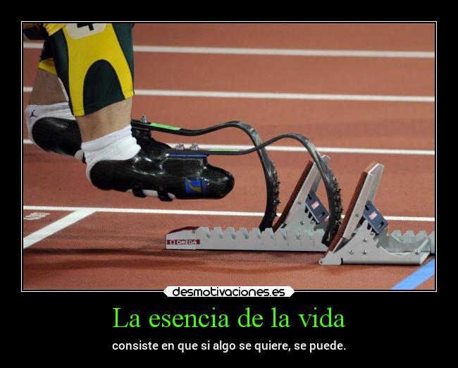 carteles vida deportes con protesis desmotivaciones