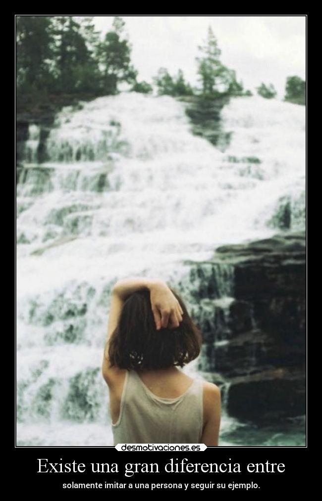 Existe una gran diferencia entre - 