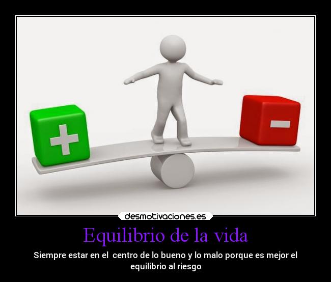 Equilibrio de la vida -