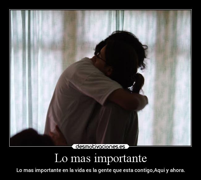 Lo mas importante - 