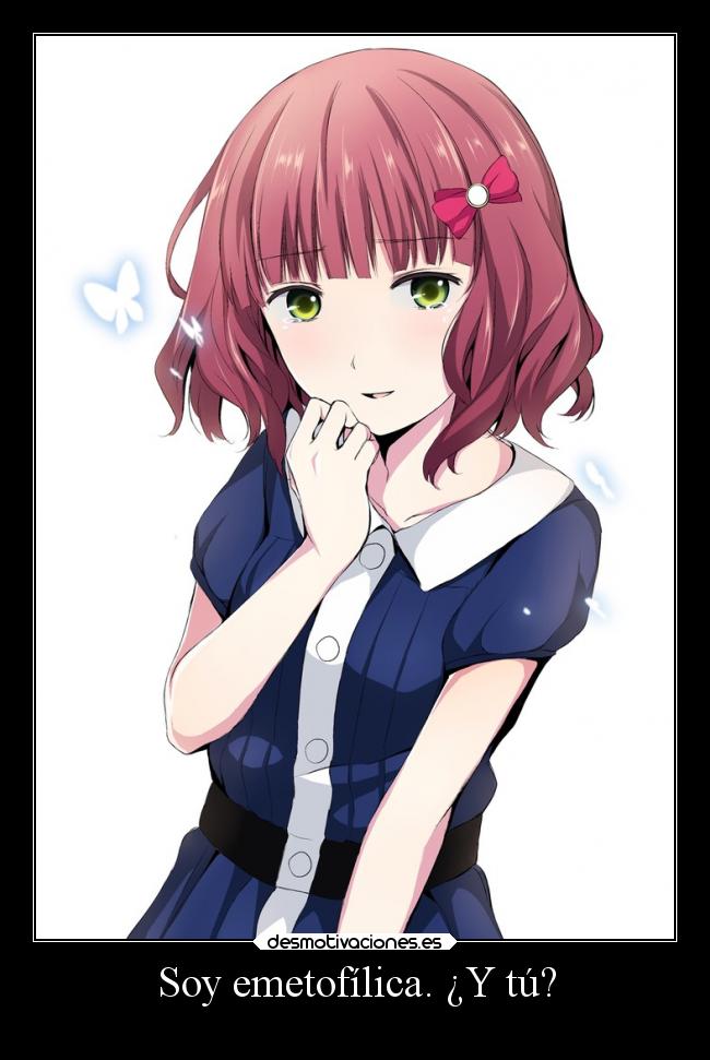 Soy emetofílica. ¿Y tú? -