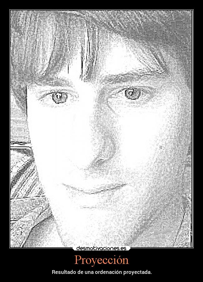 Proyección - Resultado de una ordenación proyectada.