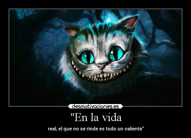 En la vida - real, el que no se rinde es todo un valiente