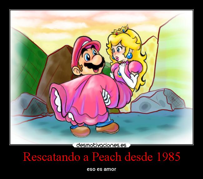 Rescatando a Peach desde 1985 - eso es amor