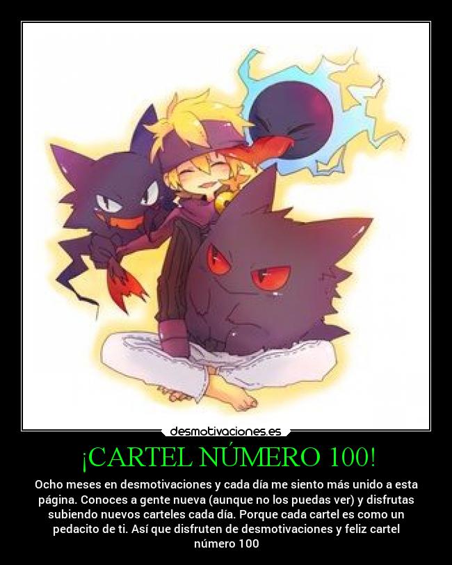 ¡CARTEL NÚMERO 100! - 