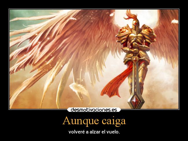 carteles alma angel con armadura lol desmotivaciones