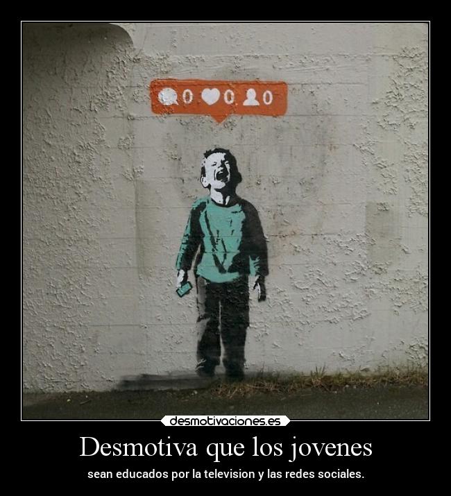 Desmotiva que los jovenes -