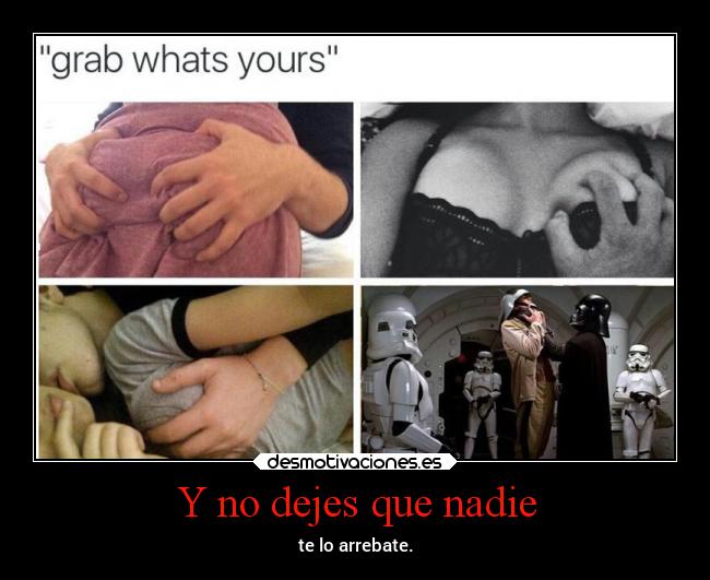 carteles amor darthvader elchicodeayer datass boobs desmotivaciones