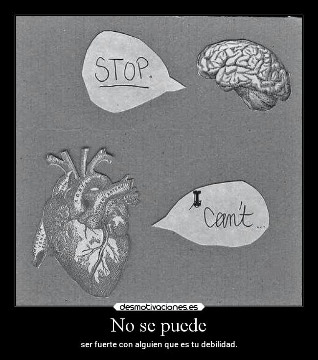 No se puede -