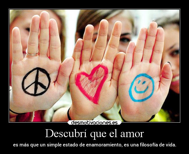 Descubrí que el amor - 