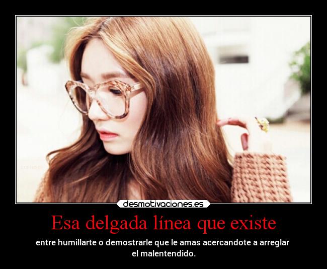 Esa delgada línea que existe -