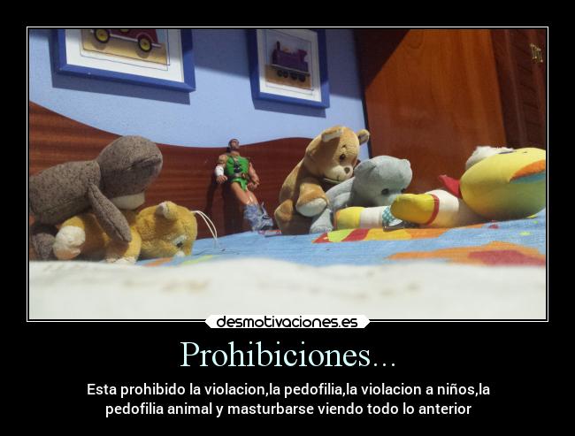 carteles animales pedofilia desmotivaciones