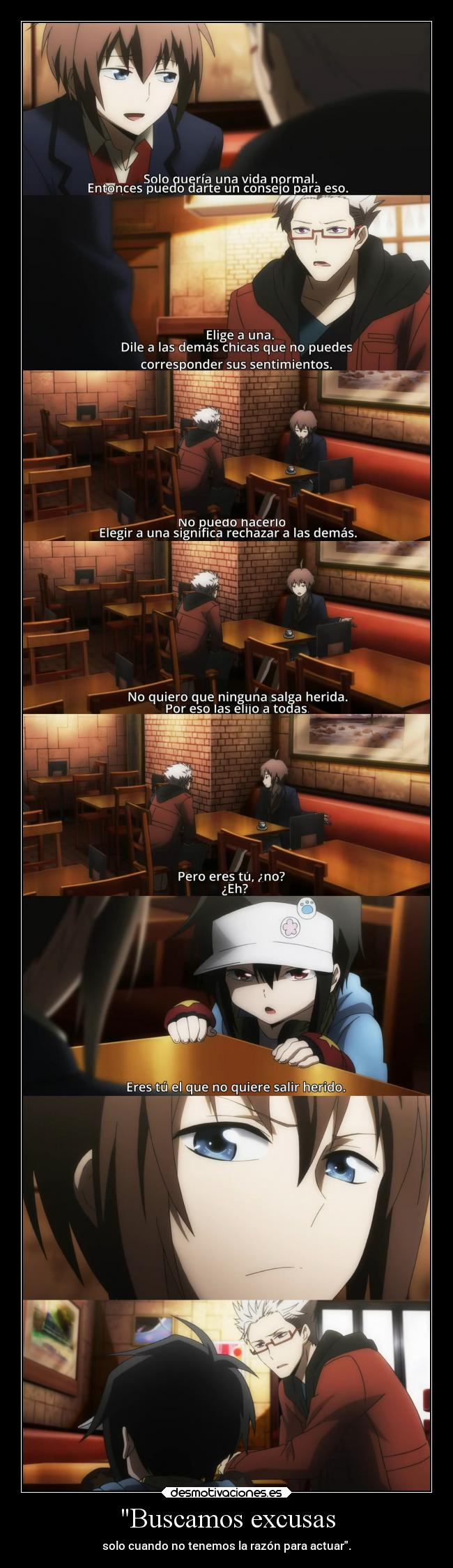 carteles anime excusa buscar dar leccion raptorhunters sentir desmotivaciones