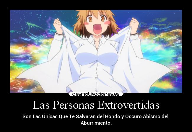 Las Personas Extrovertidas -