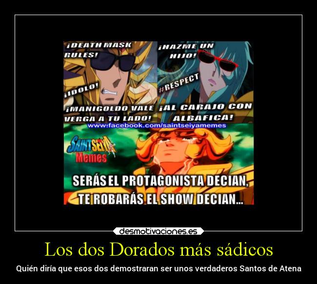 carteles anime desmotivaciones