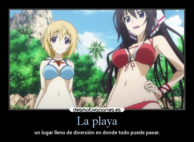 La playa - un lugar lleno de diversión en donde todo puede pasar.