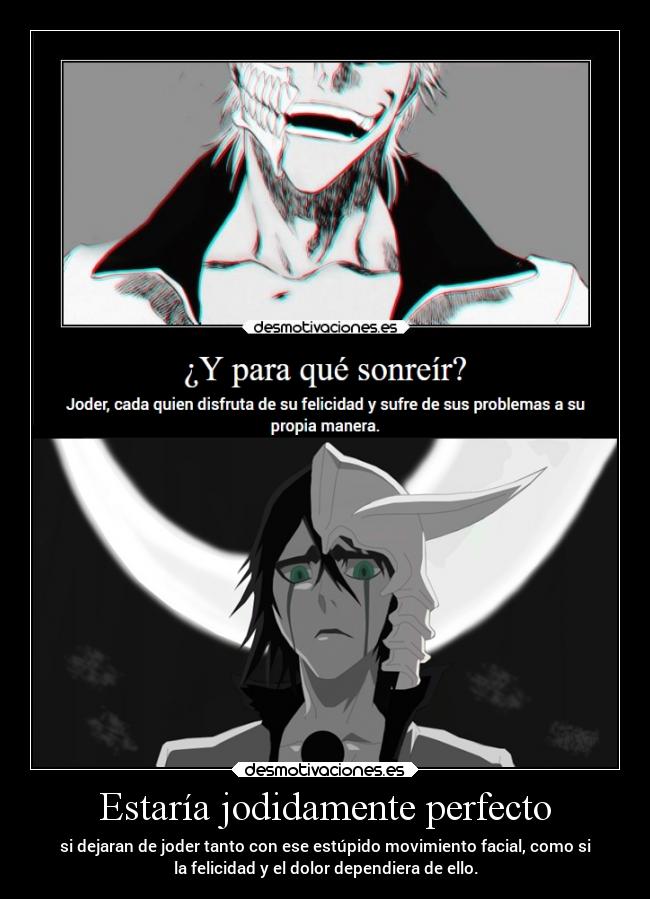 Estaría jodidamente perfecto - 