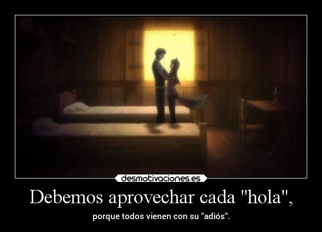 carteles anime vida mundo amor tiempo raptorhunters harukaze erosekai spiceandwolf spice wolf lawrence horo desmotivaciones