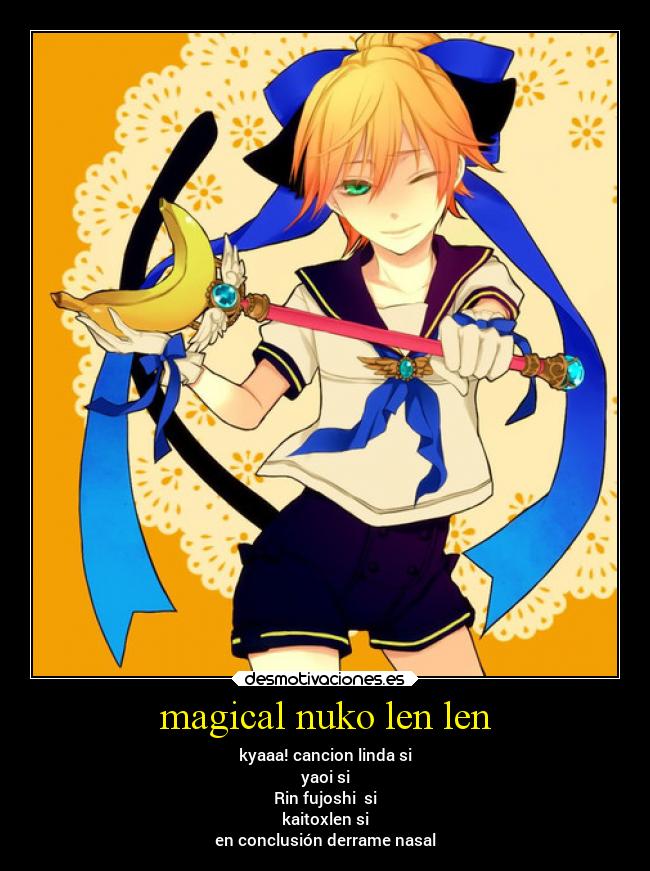 magical nuko len len -