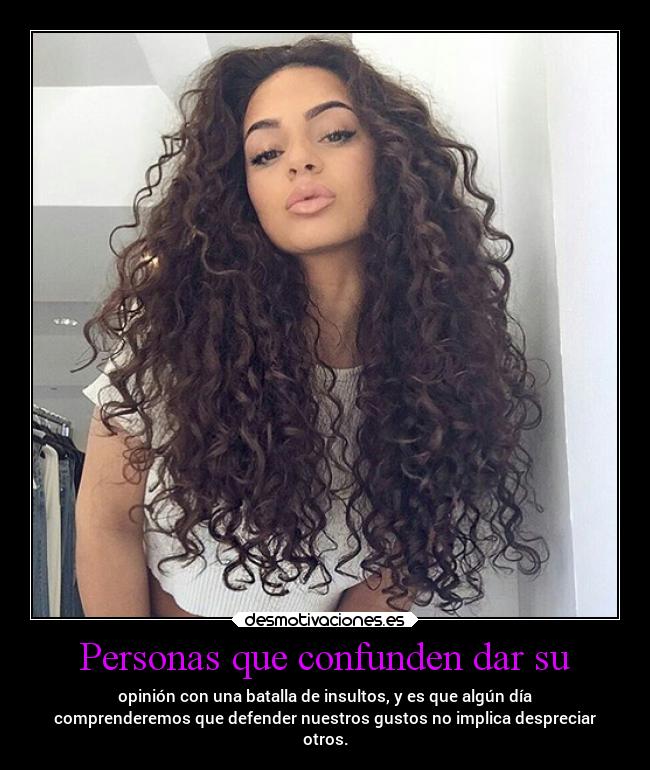 Personas que confunden dar su -