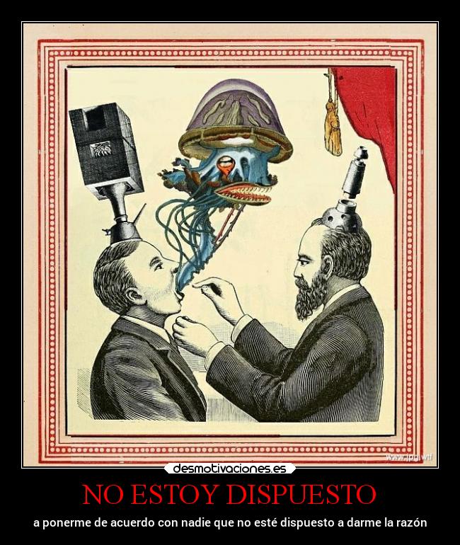 NO ESTOY DISPUESTO -