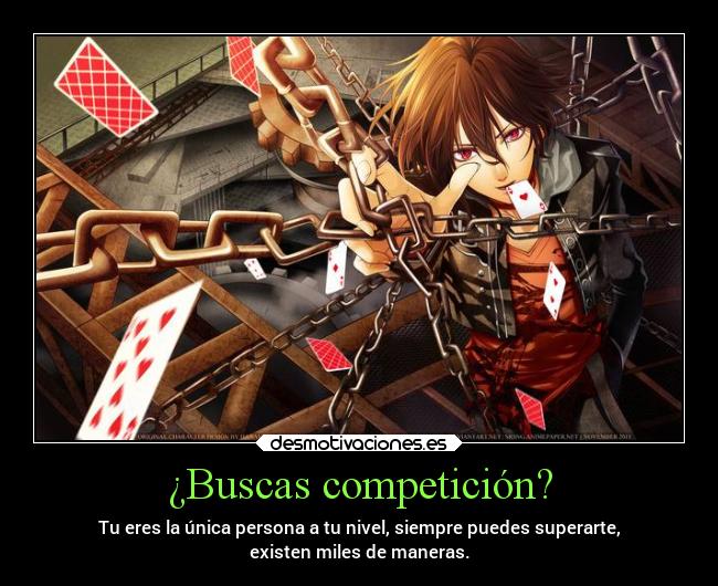 ¿Buscas competición? -