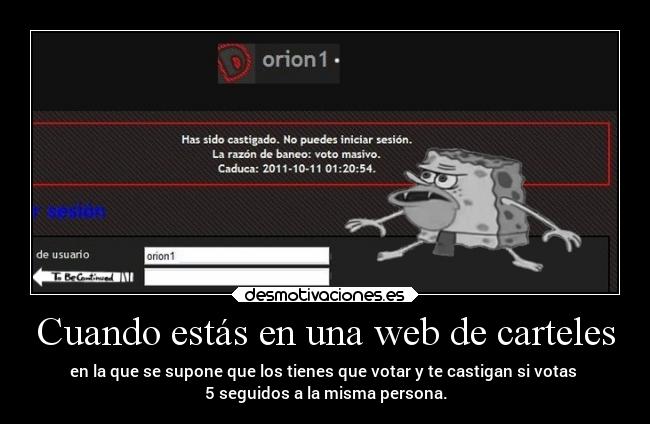 carteles desmotivaciones desmopasado raptorhunters harukaze erosekai orion1y2016 orion1 bobesponjacavernicola desmotivaciones