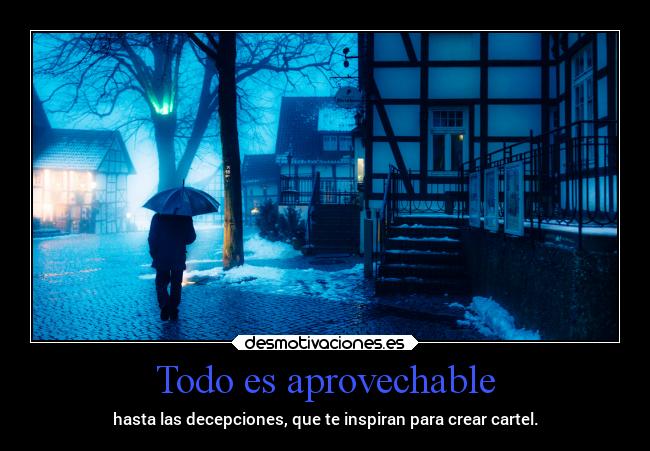 Todo es aprovechable - 