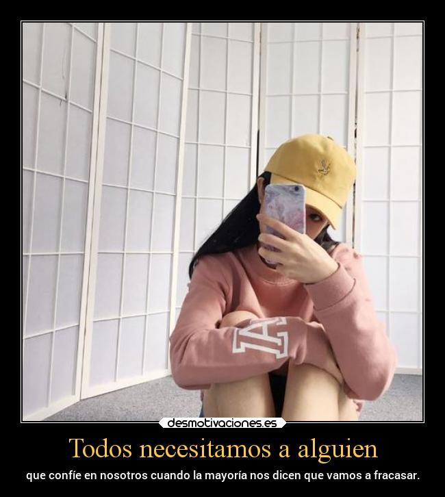 Todos necesitamos a alguien - 