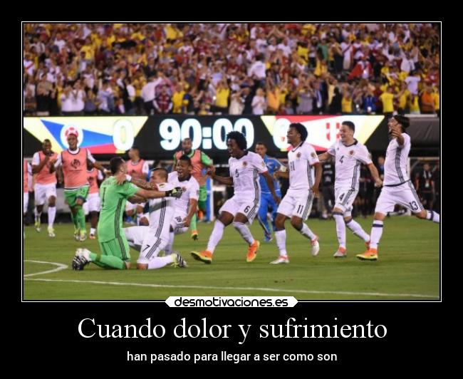 carteles dolor futbol corazon esperanza colombia desmotivaciones