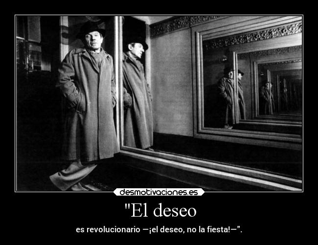 El deseo -