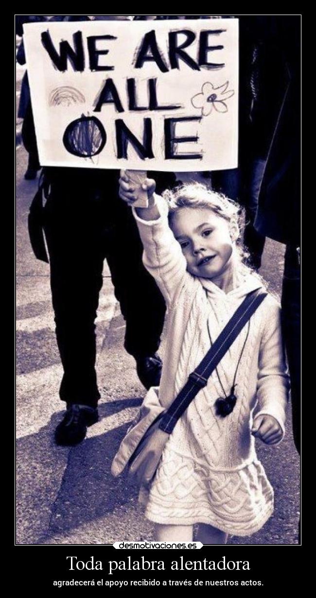 Toda palabra alentadora - 