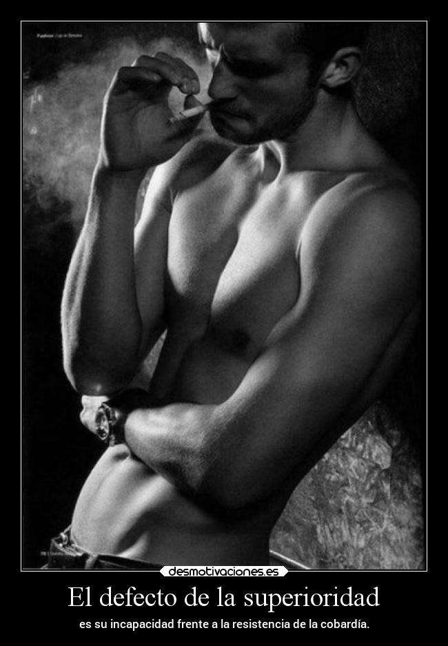 El defecto de la superioridad - 