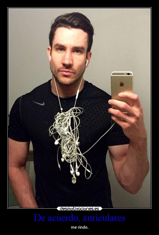 De acuerdo, auriculares - me rindo.